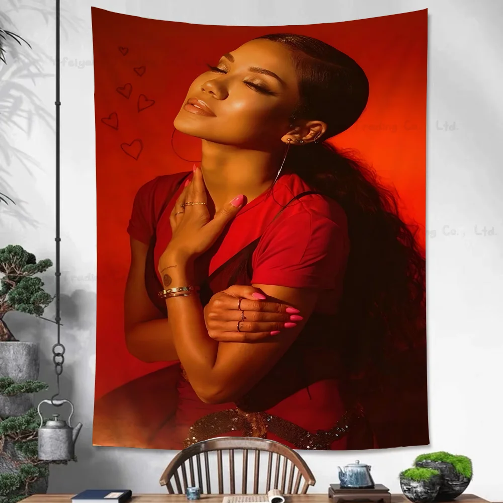 Певица Джине Айко висит богемный гобелен Таро хиппи настенные коврики домашний