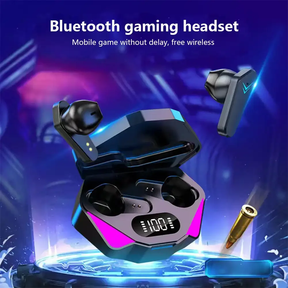 TWS-наушники X15 игровые с микрофоном и поддержкой Bluetooth