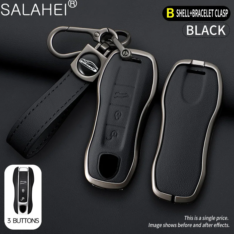 Корпус для автомобильного ключа из цинкового сплава Porsche Panamera Cayenne 971 911 991 9YA Macan