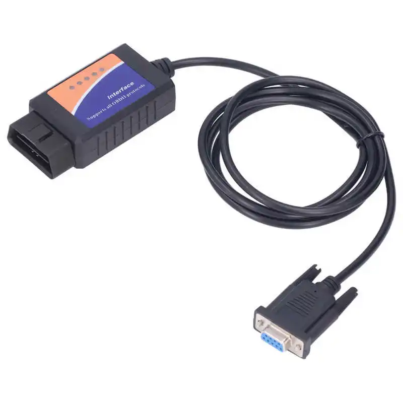 

ELM327 Diagnostic Tool Overvoltage Protection OBD2 Scanner with CD for DOS for Windows