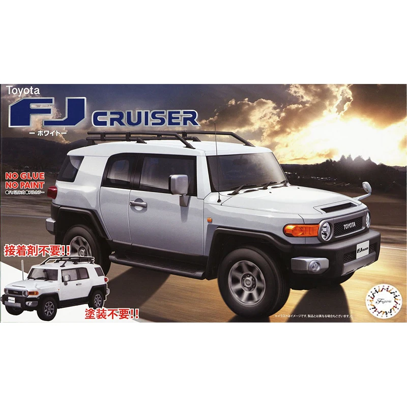 

1/24 Toyota FJ Cruiser Glue-free Pre-colored 06612 Assembled Car Model