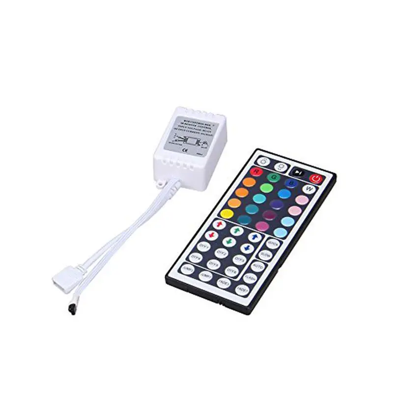 

Hot-DC12V 44 Key Wireless IR Remote Controller For 3528 5050 RGB LED Strip Light