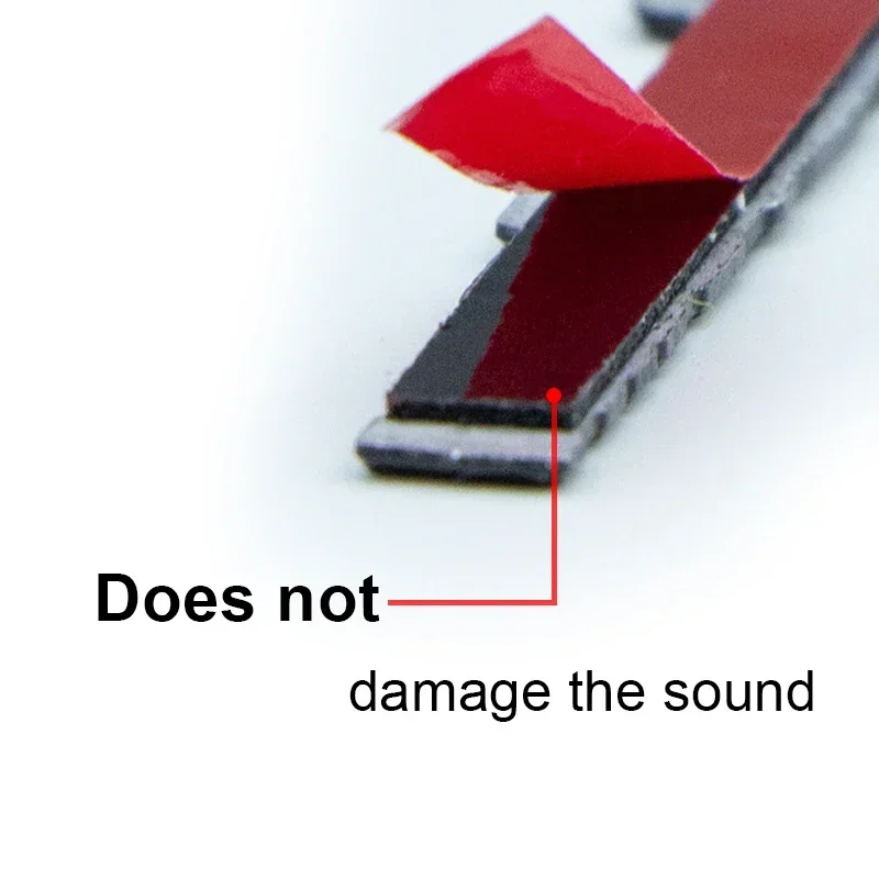 3D Metal Aluminum Audio Decorate Emblem Stickers Universal For Mitsubishi Lancer Outlander 9 Eclipse Pajero Car Goods