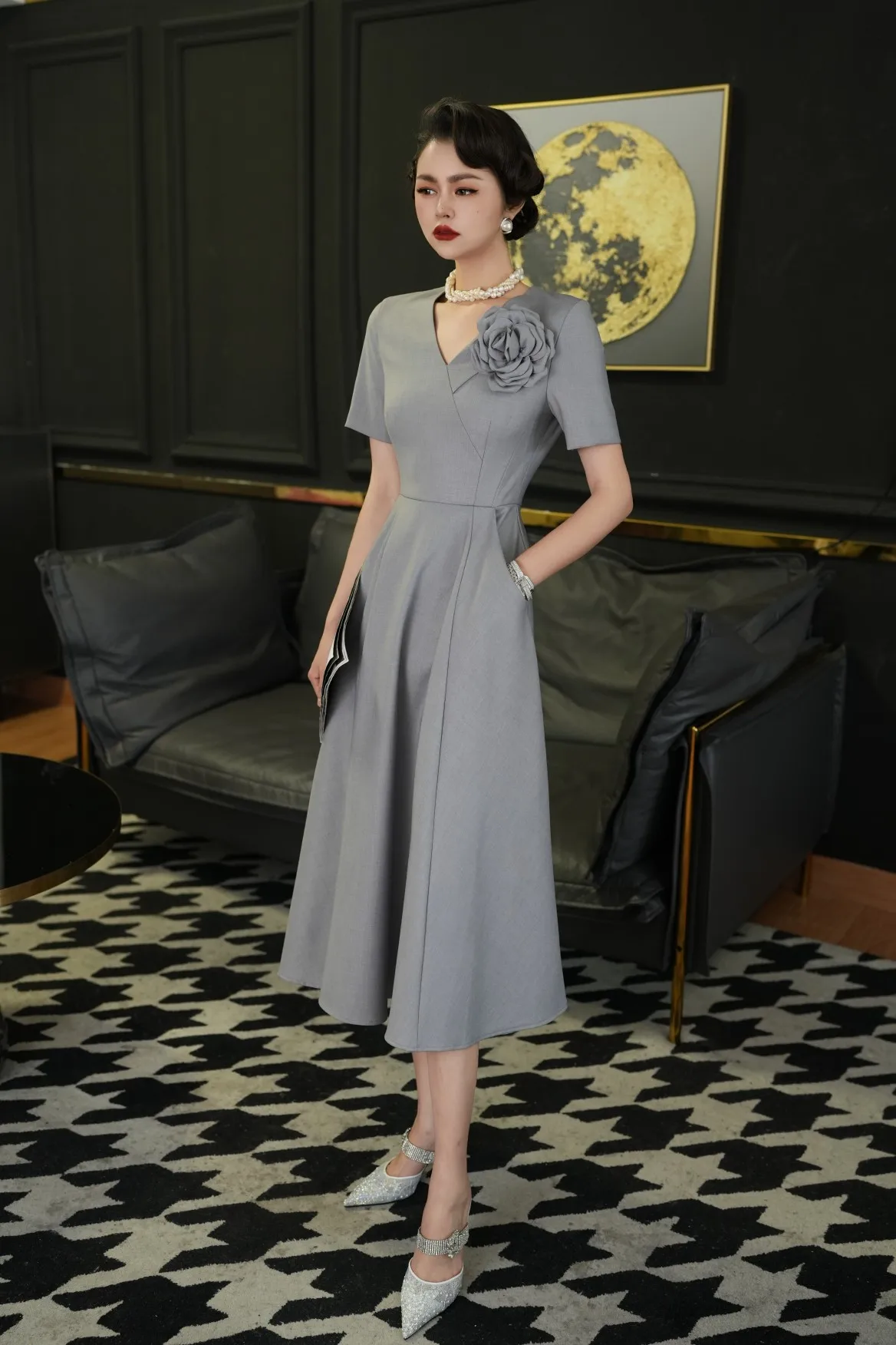 

2023 spring and summer women's clothing fashion new Dress 0511