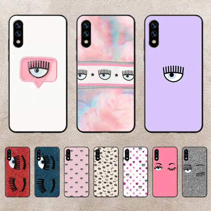 

YHot Ferragnie-s Eyes Phone Case For Huawei G7 G8 P7 P8 P9 P10 P20 P30 Lite Mini Pro P Smart Plus Cove Fundas