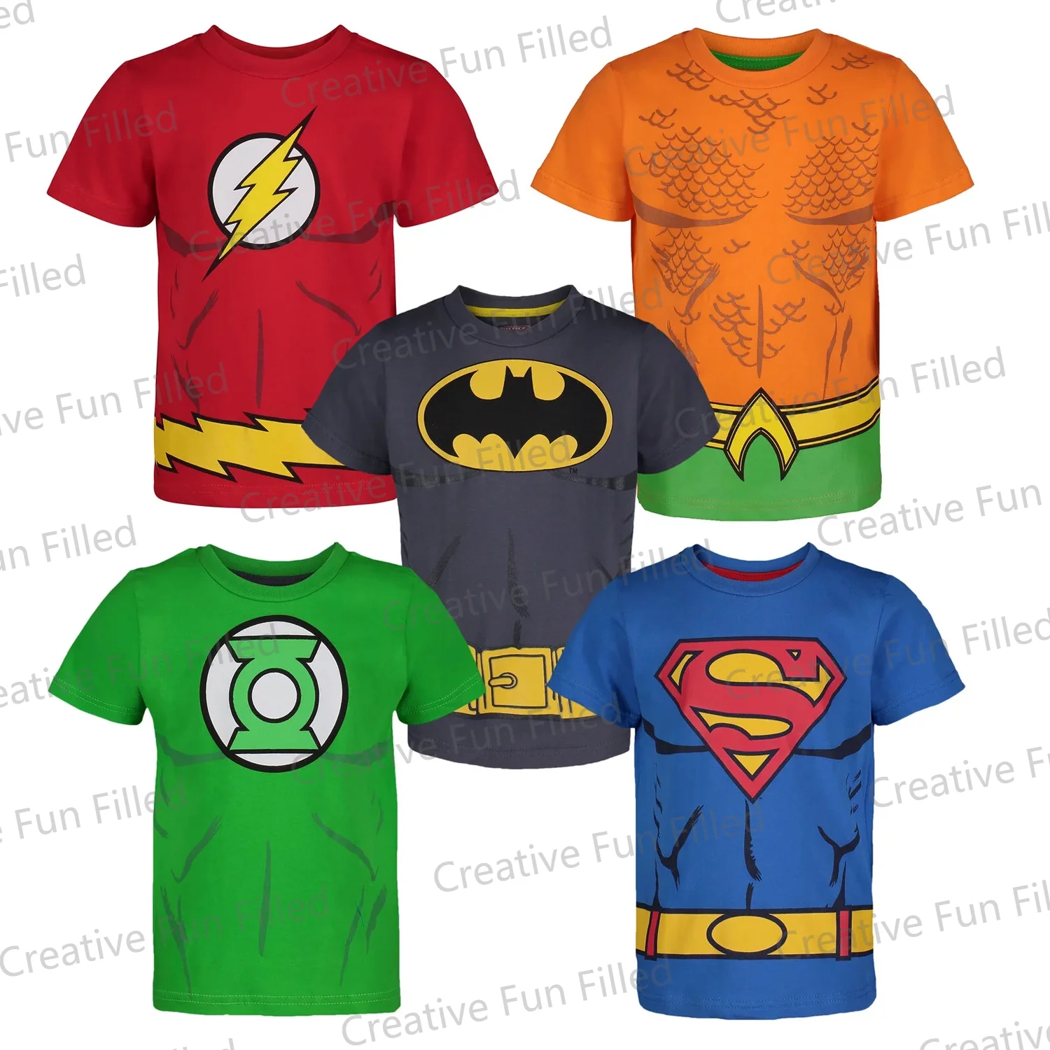 2024 Cartton Comics дизайнерские футболки для малышей и взрослых косплей-футболка Oversiezd