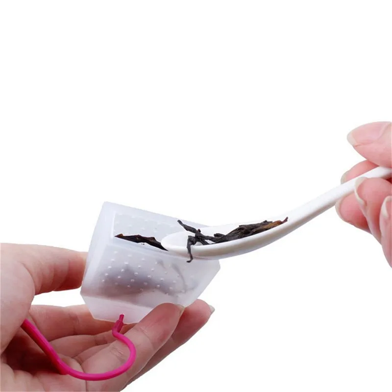 Силиконовые ситечко для чая пакетики пищевая чайница заварочные фильтры