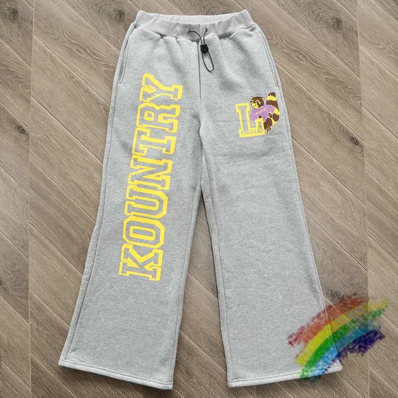 

2023fw Kapital Kountry Sweatpant Men Women 1:1 Top Quality Drawstring Scarf hooded All-in-one Trousers Leggings Jogger Pants