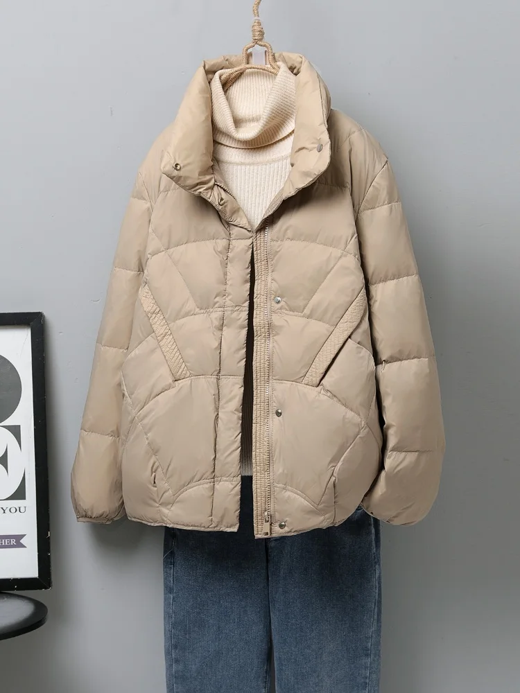 New Women Down Jacket Casual Style Autumn Winter Coats And Parkas Female Outwear