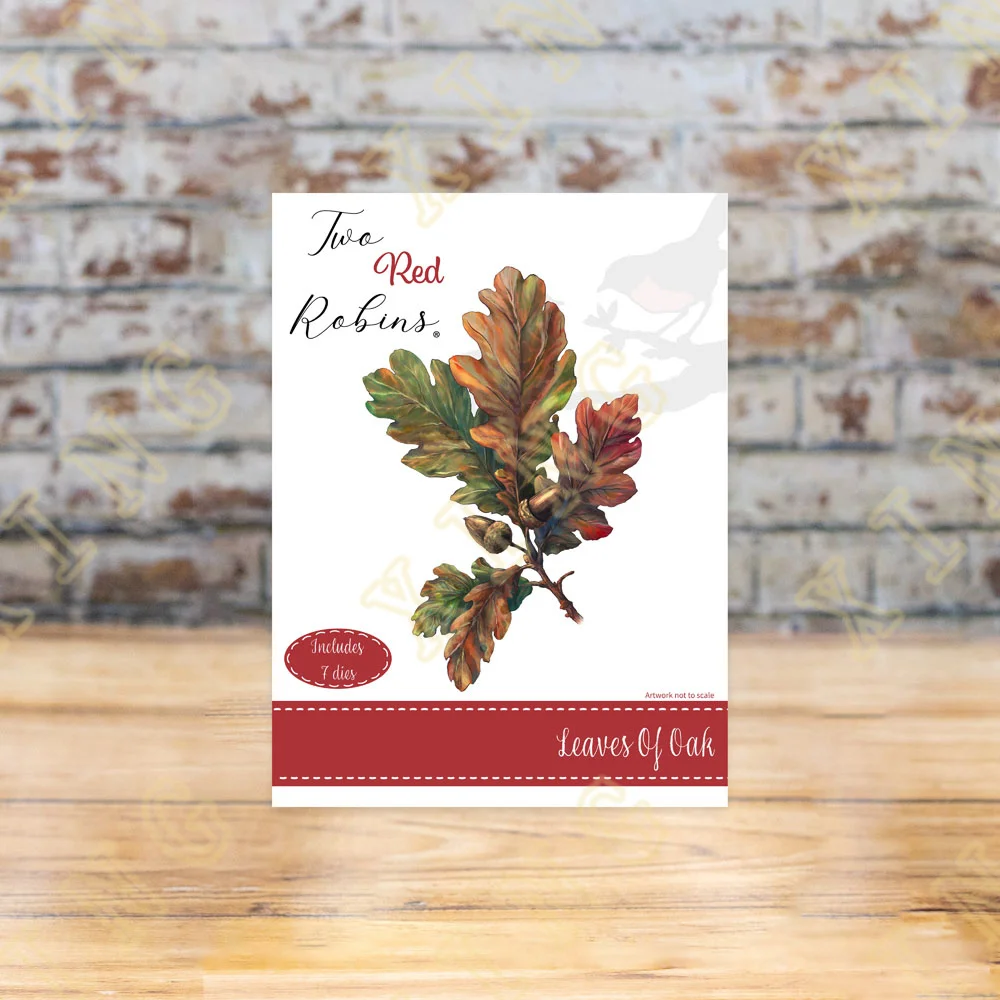 

New Arrival Leaves of Oak Metal Cutting Dies Scrapbook Diary Decoration Stencil Embossing Template Diy Greeting Card Handmade