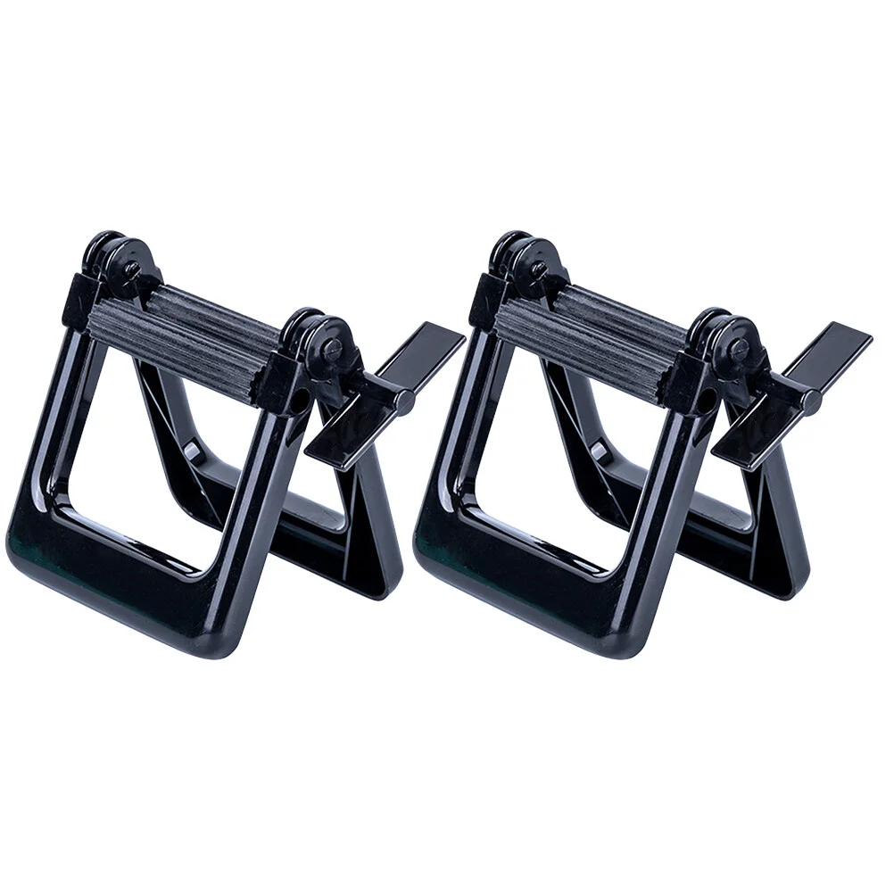 

2 Pcs Extruder Plastic Squeezer Drum Salon Hair Dye Cream Tube Squeezers Rotating Stand Extrusion Machine Supplies