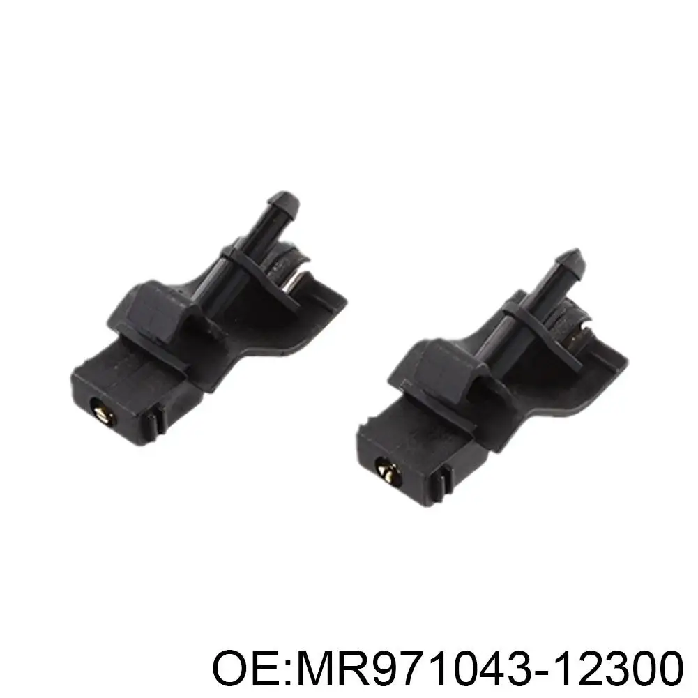 

Форсунка омывателя лобового стекла для Mitsubishi Outlander 3 GF GG ZJ ZK ZL 12-20 MR971043- J8X3, 2 шт.