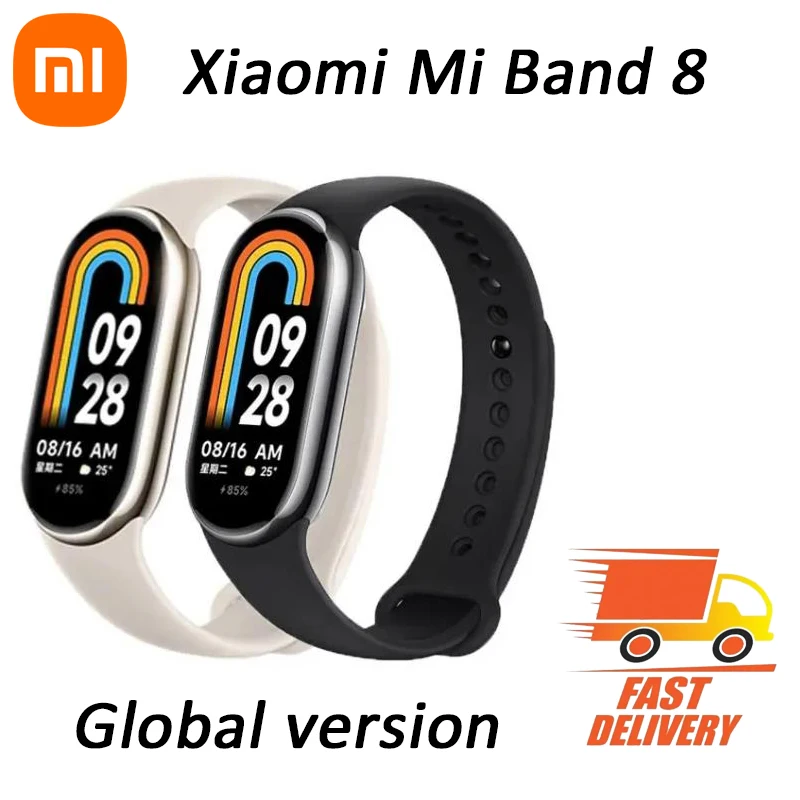 

Смартфон Xiaomi Band 8, 1,62 дюйма, AMOLED, 16 дней без подзарядки
