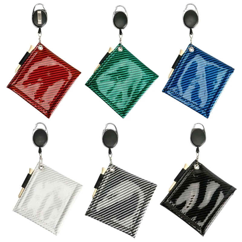 

Mini Waterproof Golf Ball Towel Square Golf Club for Head Wiping Cloth with Buckle