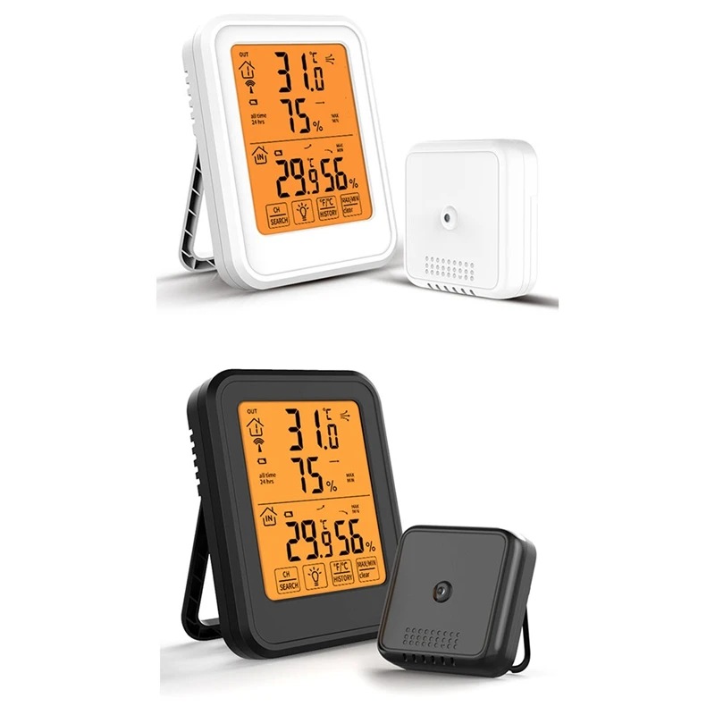 

Цифровой измеритель температуры и влажности с сенсорным экраном