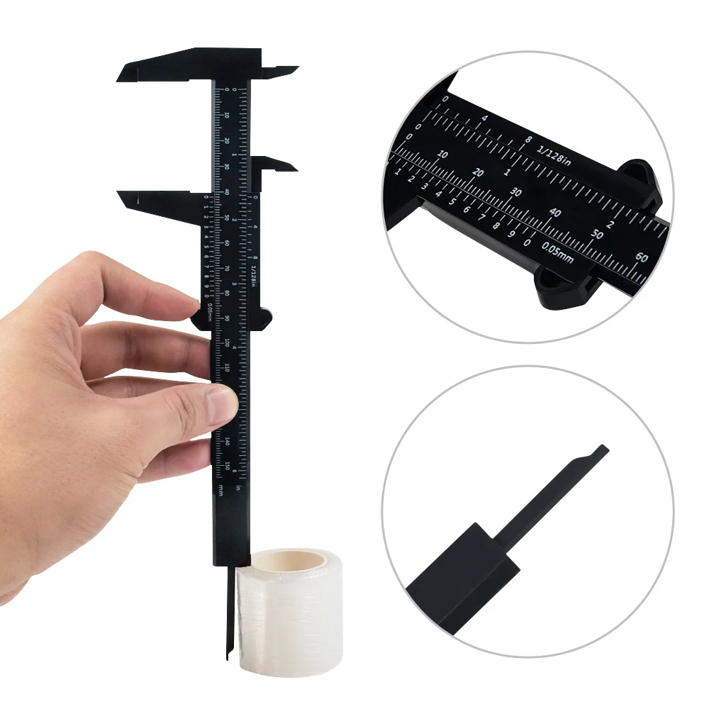 

Линейка многоразовая для микроблейдинга бровей, 4 цвета, 150 мм