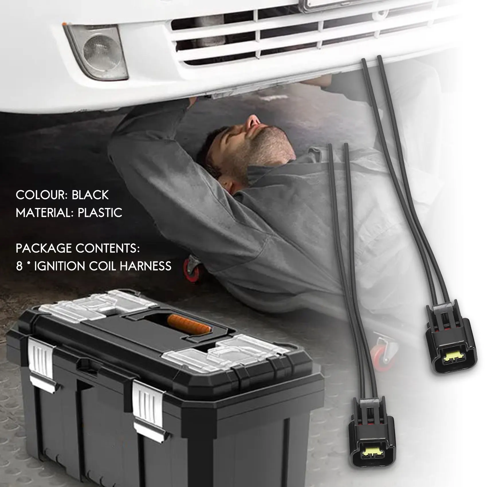 8 шт. коннектор катушки зажигания для Ford 4.6L 5.4L 6.8L Mustang Cobra SVT F150 F250 E150 Lincoln Mazda Suzuki