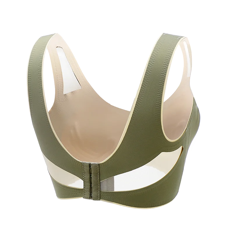 Женский спортивный бюстгальтер без каркаса Привлекательный большого размера с