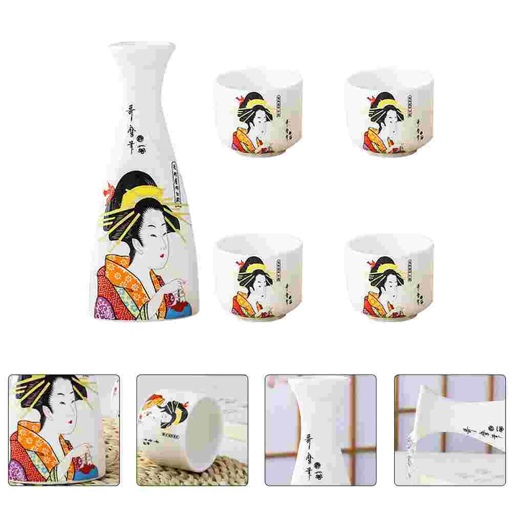

1 Set Household Pot Sake Kettle Containers Storage Cups