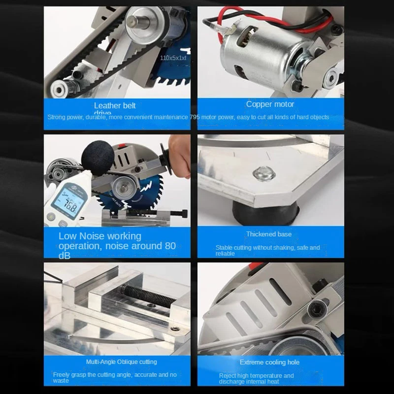 Новый настольный режущий станок DIY сверлильный микро алюминиевый сплав