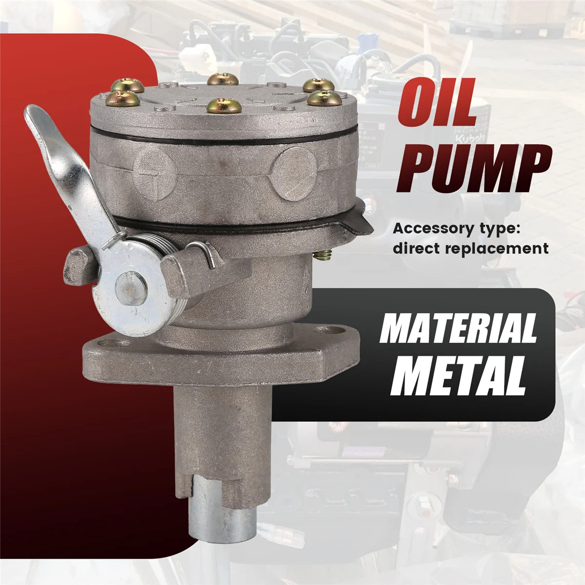 16604-52032 Топливный насос перекачки двигателя для Kubota Z482 D662 D722 D905 V1903 V2203-D Коник 721D 721D2