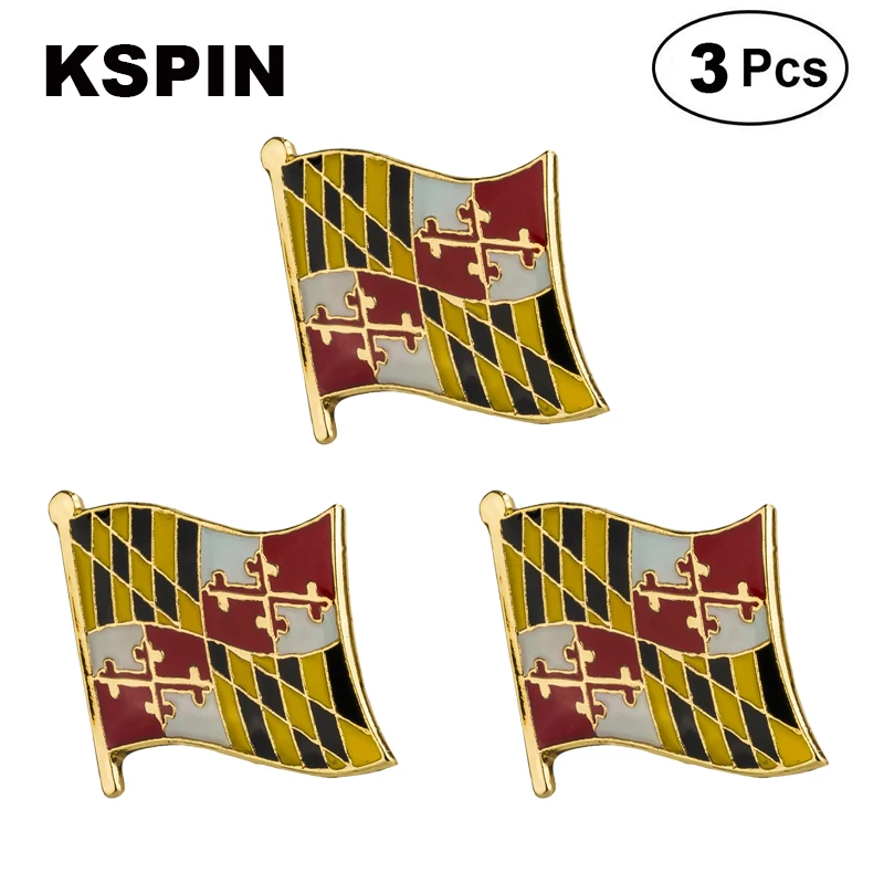 

U.S.A Maryland Lapel Pin Brooches Pins Flag badge Brooch Badges
