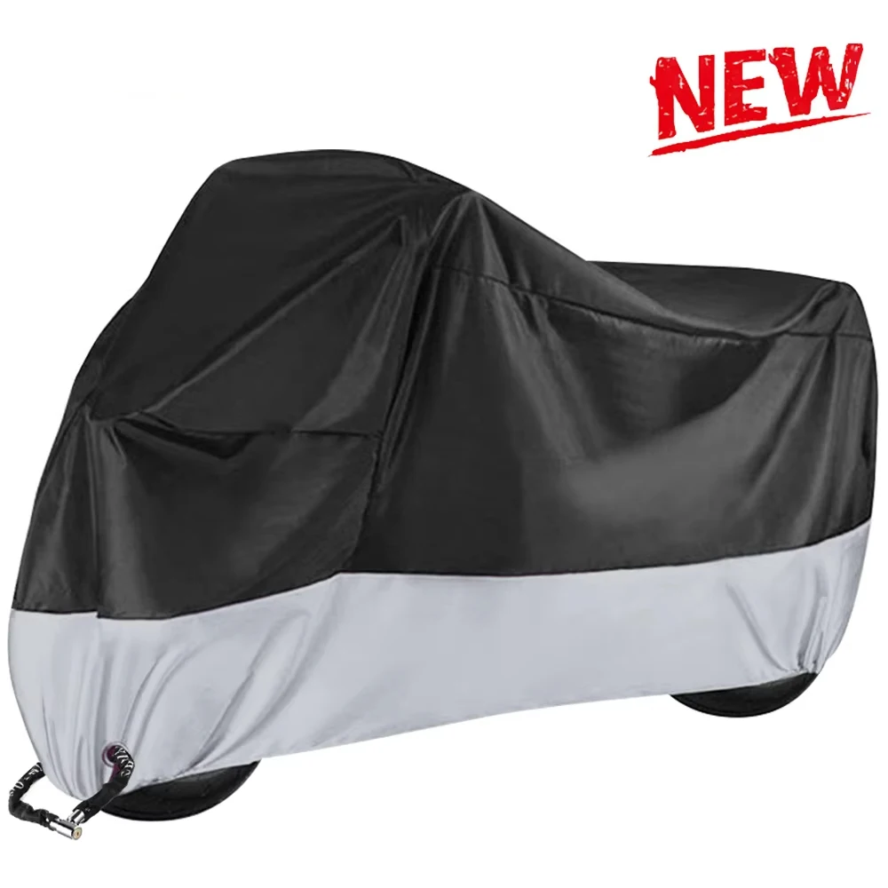 

HEROBIKER Водонепроницаемый Чехол Для Мотоцикла, Всесезонный Пылезащитный УФ-защитный Уличный Скутер, Мотоциклетный Плащ, Новый