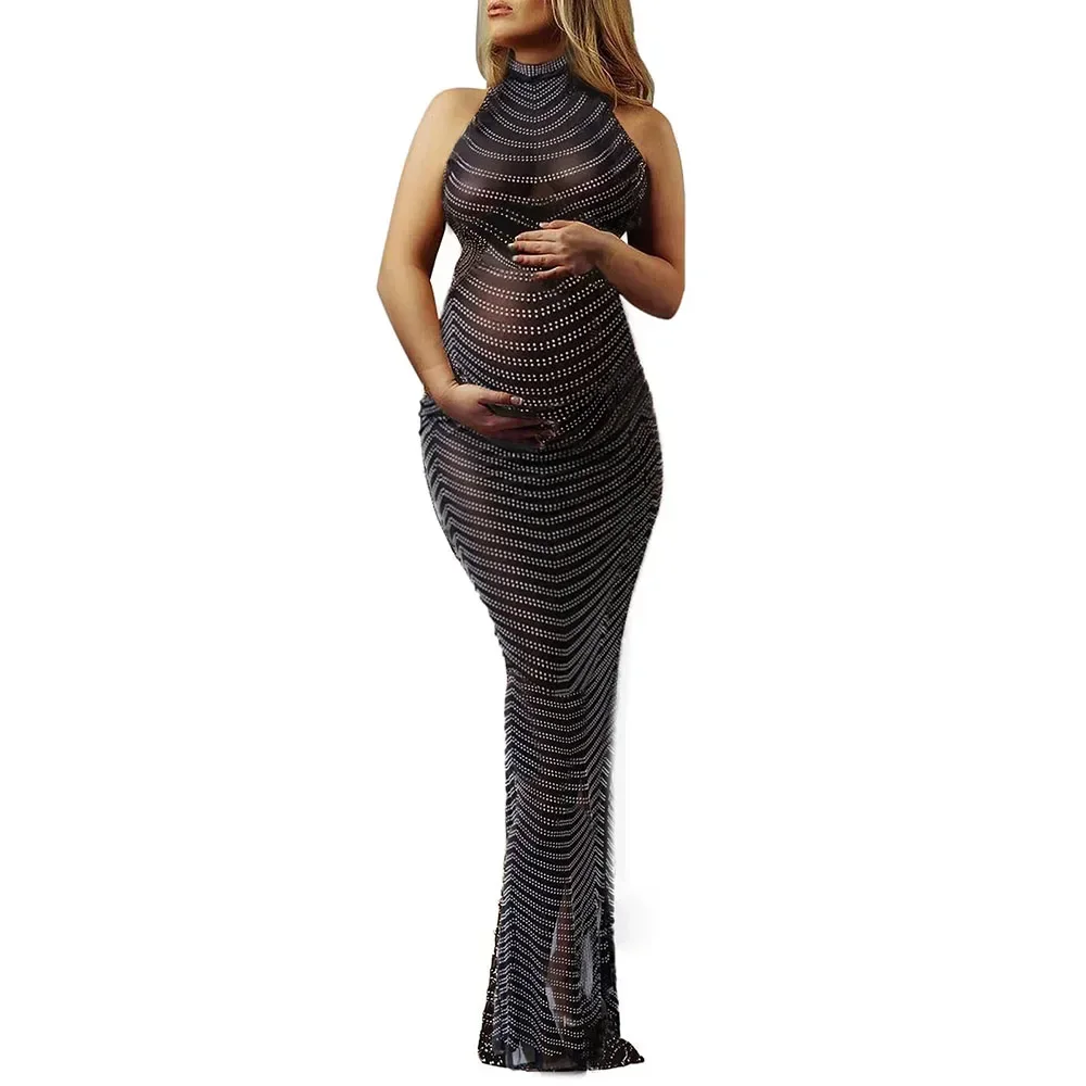 Платье для фотографий беременных сексуальное платье без рукавов фотосессии