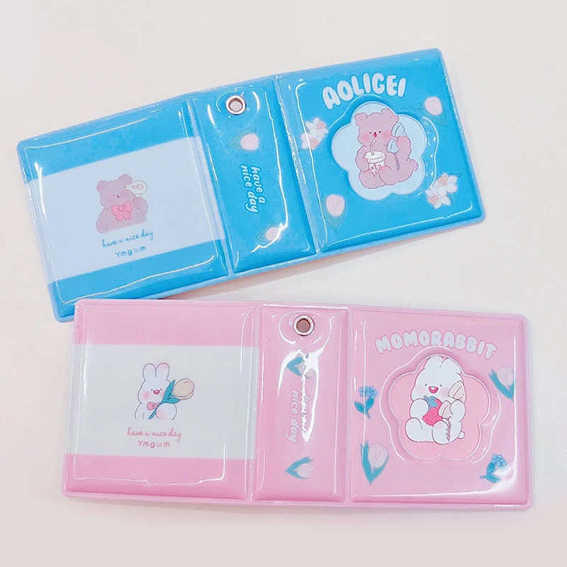 

Photo Album INS Korean Cute Cartoon Picture Storage Case 32 Slots Album Kpop Photocard Holder Collection Commemorative Book