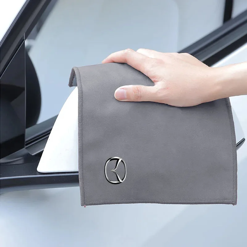 1 шт. замшевое флисовое полотенце из микрофибры тряпка для стайлинга автомобиля