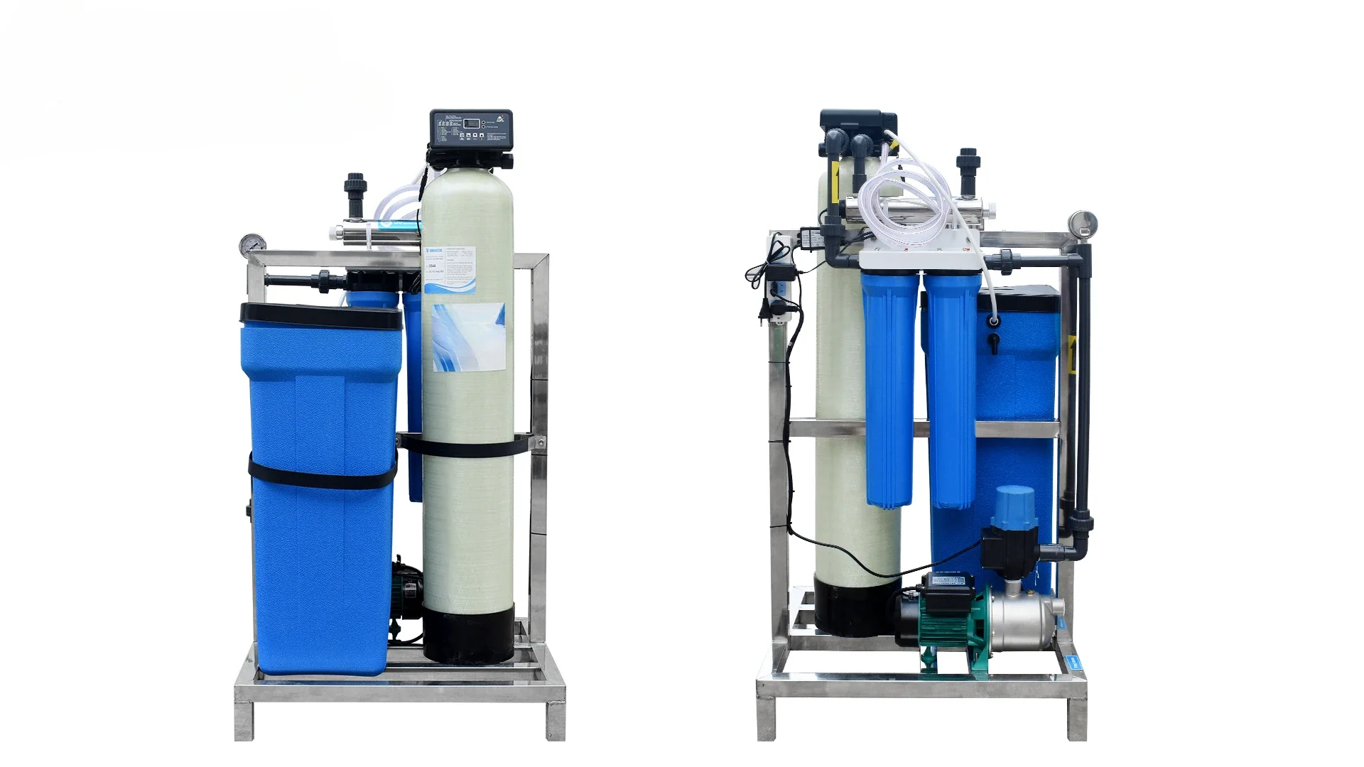 Умягчитель 1000 фунтов в час мелкой емкости компактный промышленный водяной завод