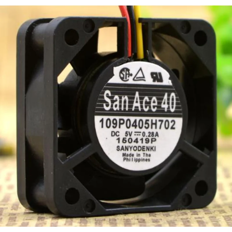 Новый вентилятор охлаждения процессора для Sanyo 109P0405H702 4 см 4015 DC5V 0.28A вентилятор 40x40x15 мм