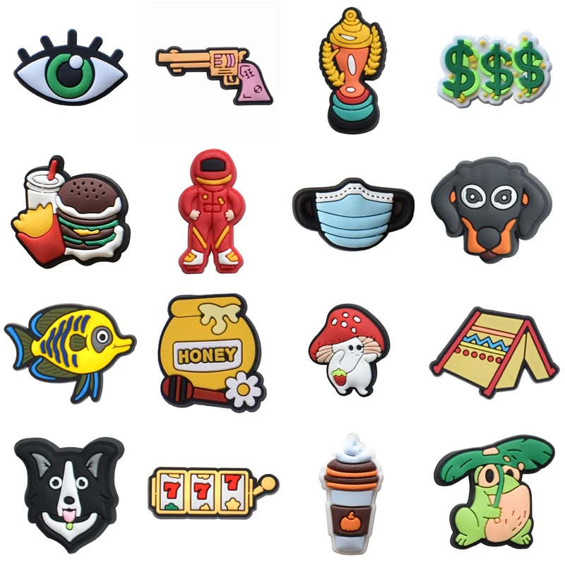 

Gifts Set Jeans Men Decorations for Crocs Packs Shoe Charms Para Pins Wholesale Bulk Shoes Accessories Kids Girl Women Charm Boy