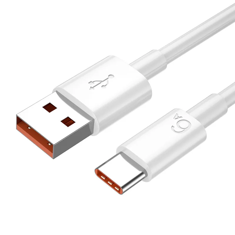 

Супербыстрый зарядный USB-кабель, 6 А, 66 Вт, для Huawei Mate 40, 50