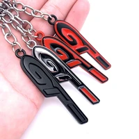car keychain gt key chain ring holder for peugeot 508 3008 5008 kia picanto forte ceed stinger renault megane arkana scenic clio