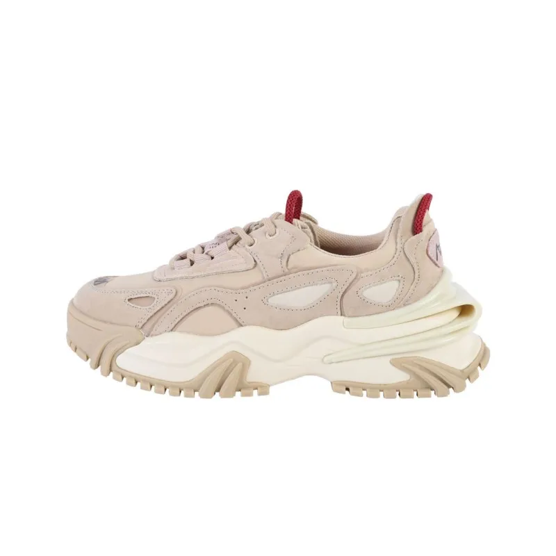 Mr Co Vintage Casual Dad Shoes Chunky Women Flat Platform Shoes Spring/Autumn Fashion Lace-up Thick Bottom Casual Sneakers Ins