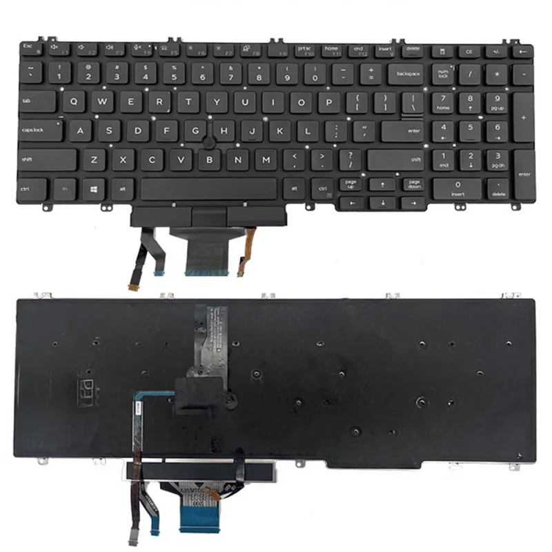 Фото Клавиатура H для Dell Latitude 5500 5501 Precision 3500 3501 3540 3541 №2