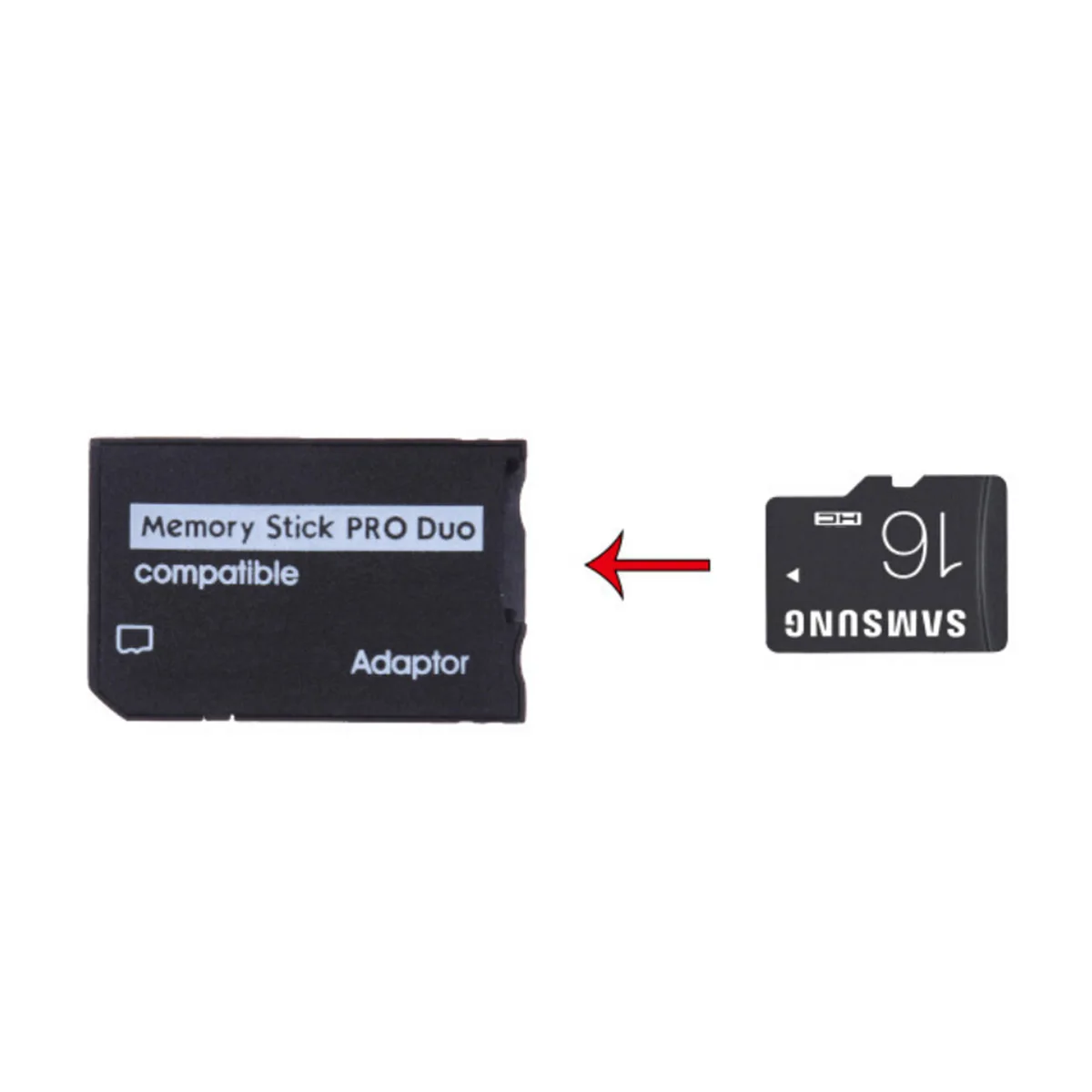 Адаптер Micro SD SDHC TF на карту памяти MS Pro Duo преобразователь OTG PDA цифровая камера