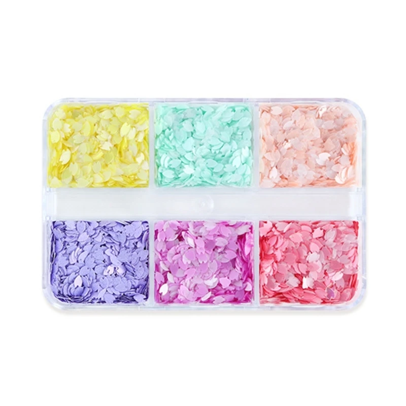 

Цветочные Блестки для ногтей Переводные картинки полимерная форма наполнитель цветочные лепестки пайетки 57BD