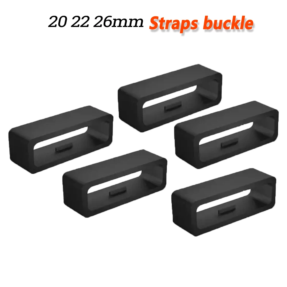 

2-20Pcs Rubber Watch Strap Band Keeper Loop Security Holder Retainer Ring For Garmin Fenix 7S 7 7X 6X 6 6S Pro 5X 5S 5 Plus 3 HR