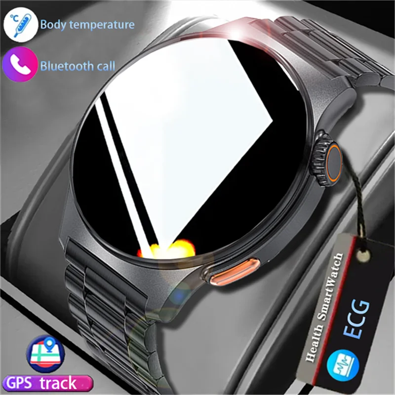 

2023 New Smart Watch Voice Assistant 1.39-inch HD screen Heart rate Blood pressure GPS Bluetooth Call Men's smart Watch Watch