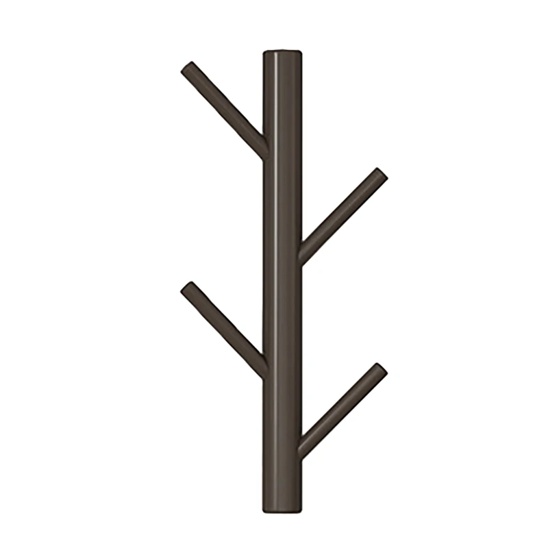 

Wooden Hanging Coat Rack Wall Hook Tree Branch Coat Rack Modern Wall-Mounted Vertical Wooden Hat Hooks Decorative