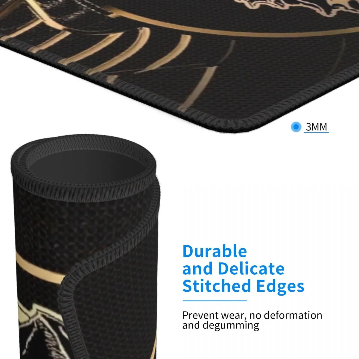 Коврик для мыши с резиновой основой антискользящий игровой коврик в ретро стиле