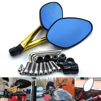 new universal 8mm 10mm motorcycle rearview mirror cnc aluminum alloy for ducati monster m400 m600 m620 m750 m750ie m900