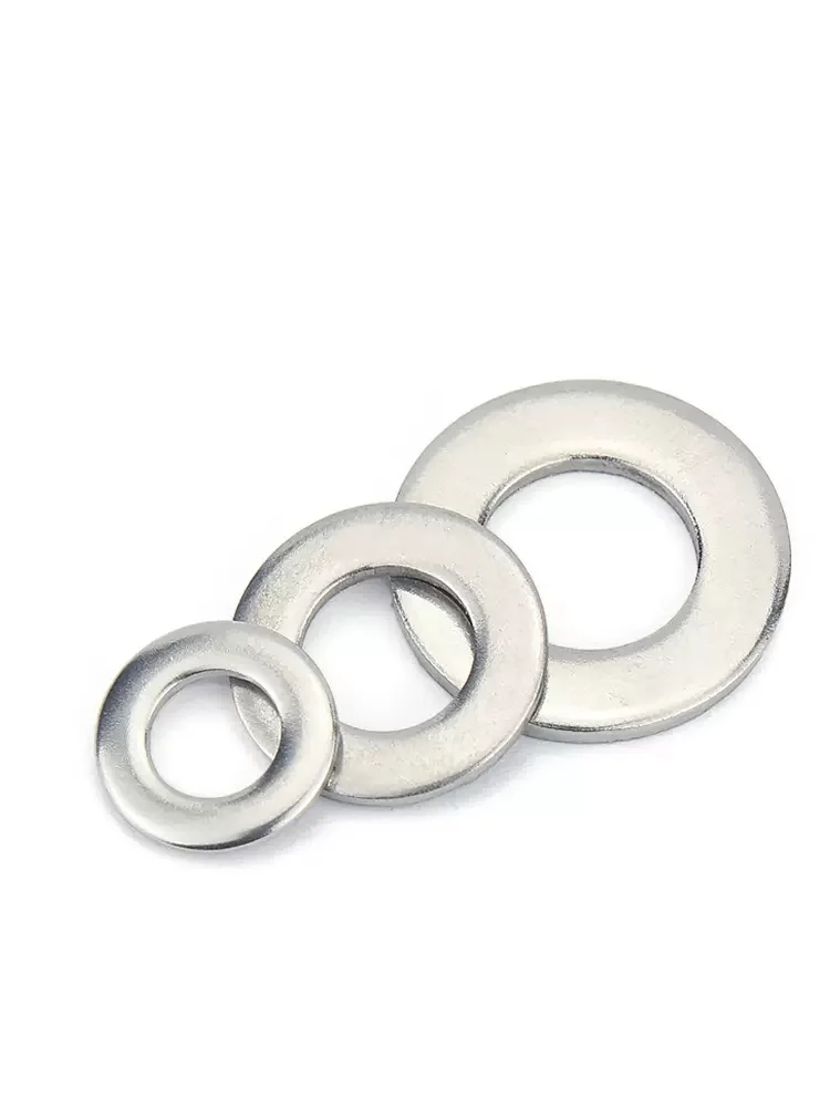 DIN125 316 Плоская Круглая стандартная фотография из нержавеющей стали