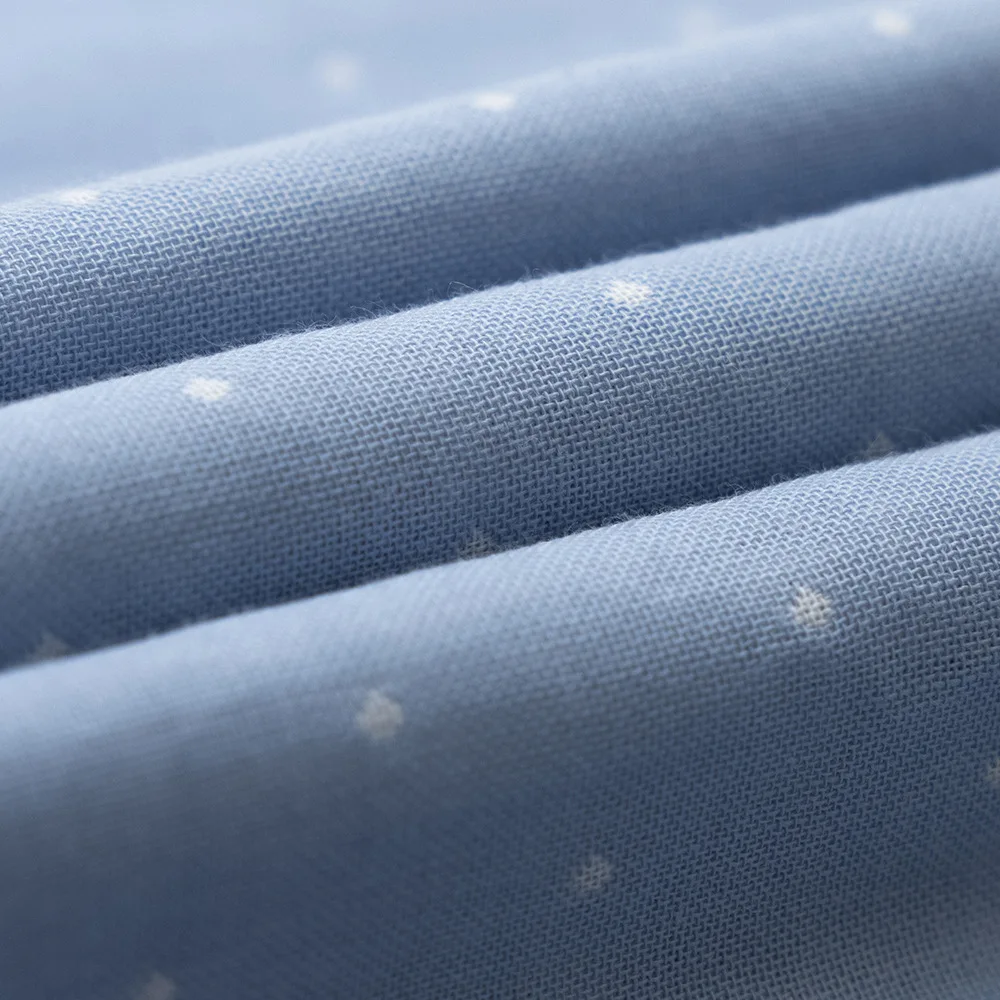 2022 New Summer Double Fiber 100% Cotton Pajamas Sets Women Homewear High Quality Short Sleeve Night Sleep Pants