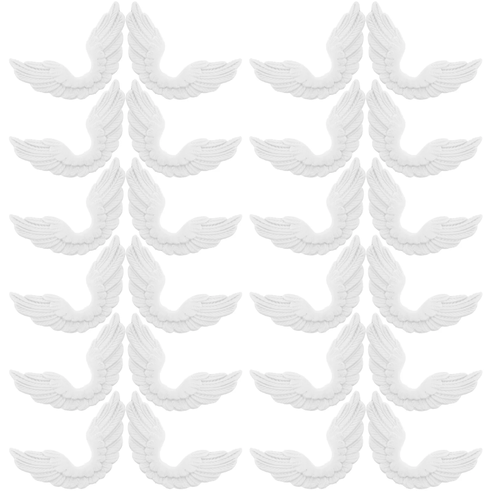 24 шт. подарок DIY аксессуары ремесло реквизит незавершенные крылья ангела