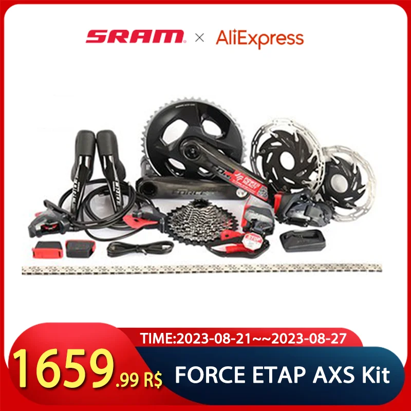 SRAM FORCE ETAP AXS 24s 2x12 speed Road Bike Electronic Wire