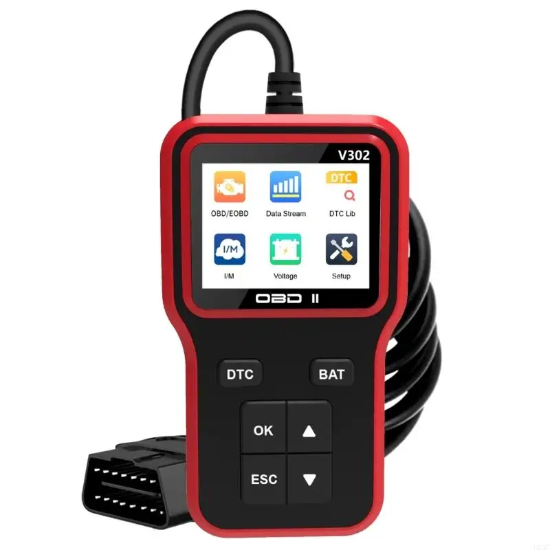 U13C Эффективный V302 OBD2 сканер для стирания кода неисправности диагностики света