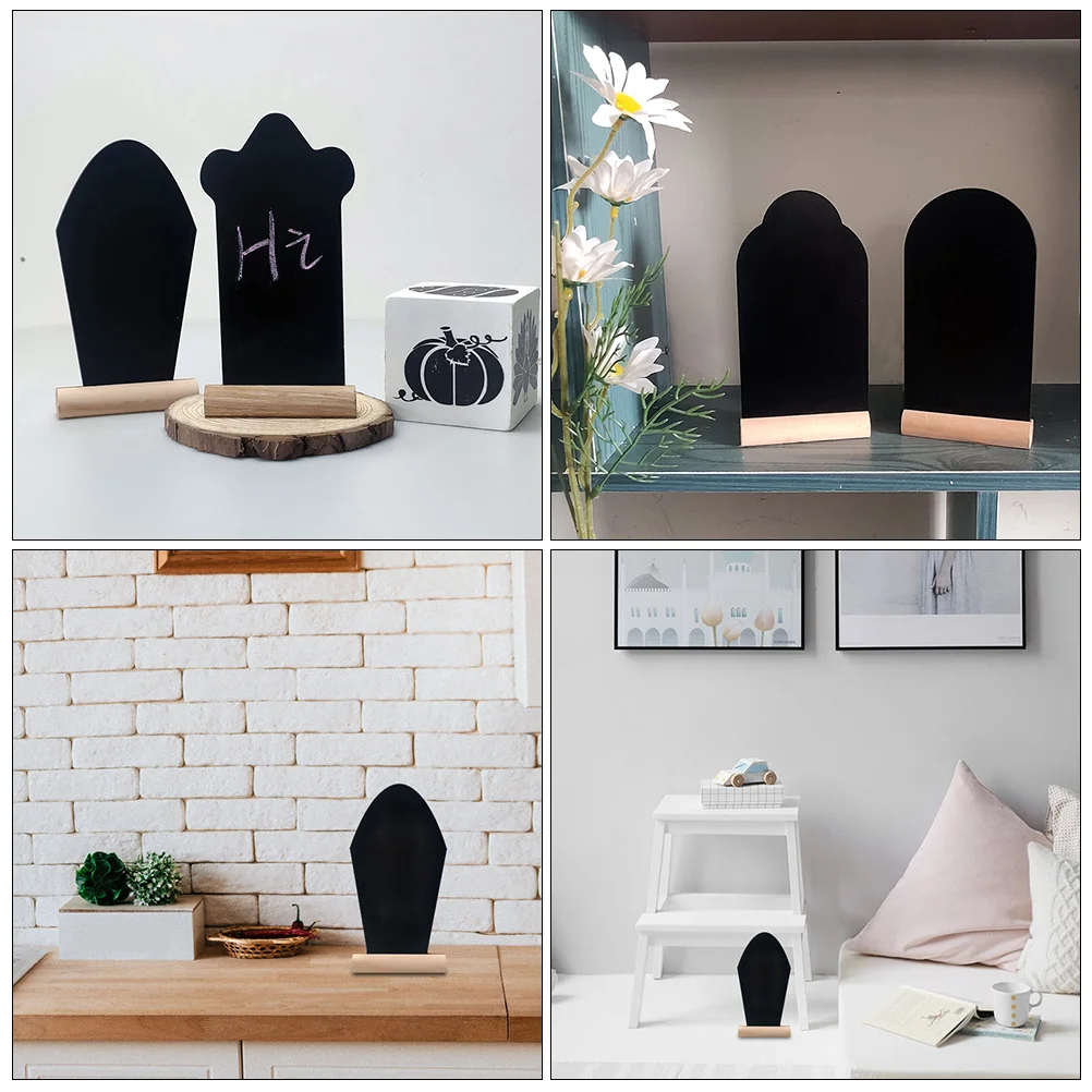 3 шт. деревянные надгробия украшения знаки доски для заметок декор досок